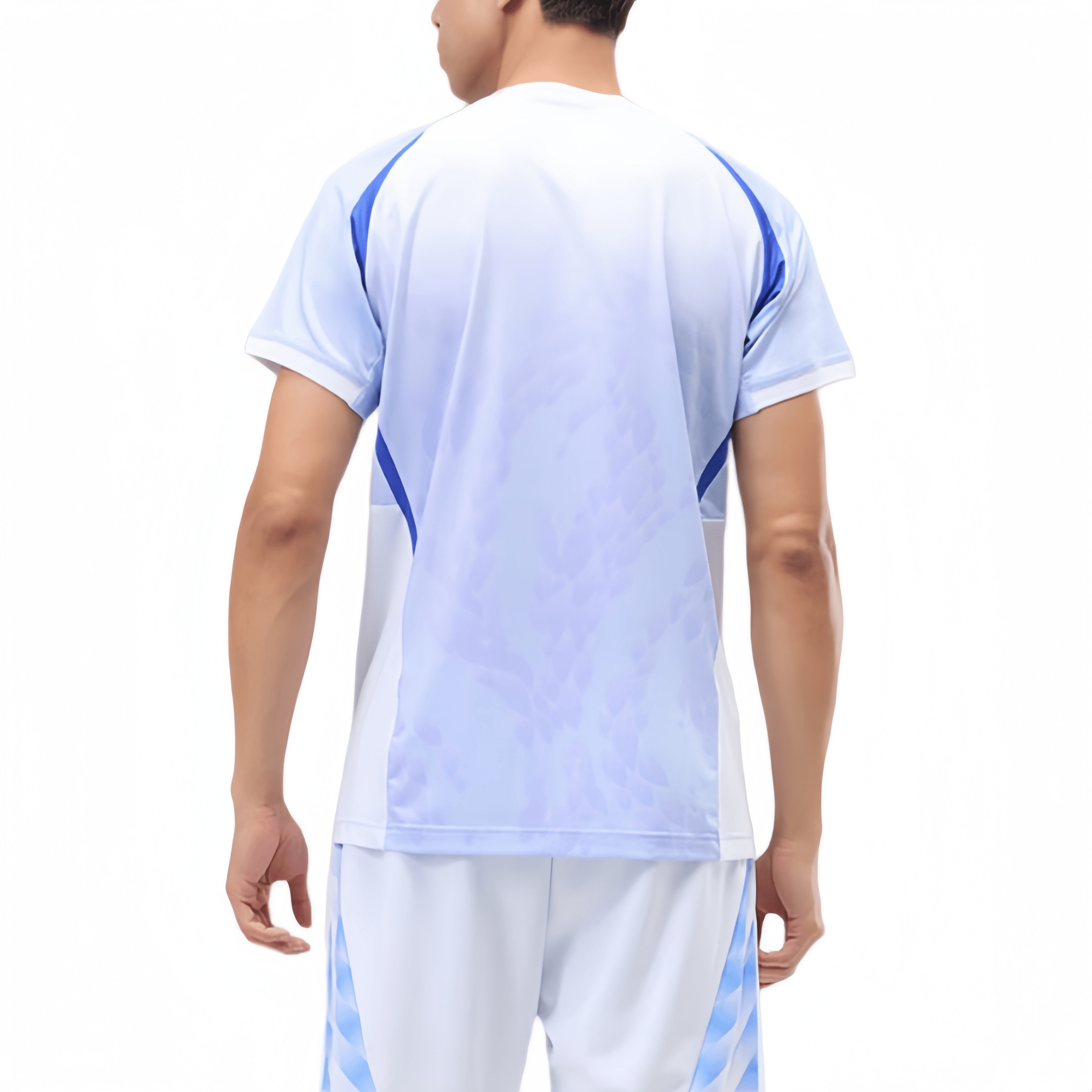 VICTOR LZJ Limited Unisex Knitted T-Shirt T - 60004 M - Solitude - Gem Sports