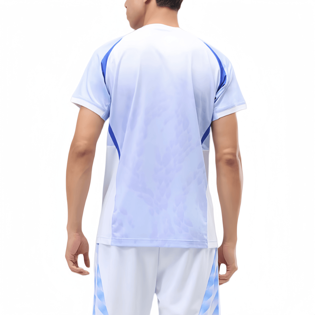 VICTOR LZJ Limited Unisex Knitted T-Shirt T - 60004 M - Solitude - Gem Sports