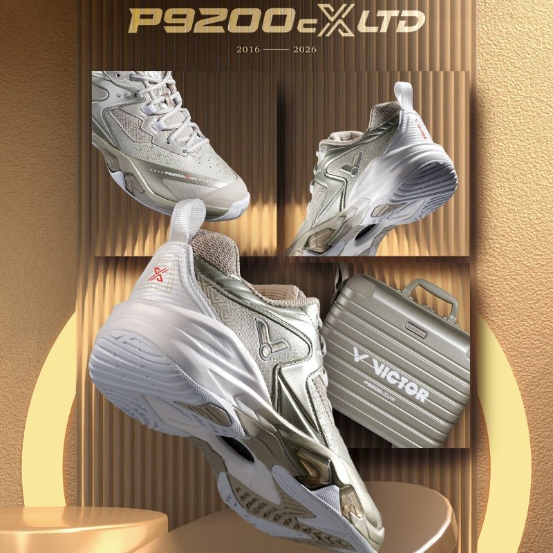 VICTOR P9200cXLTD X (Limited Edition) UNISEX Badminton Shoes - Titanium - Gem Sports
