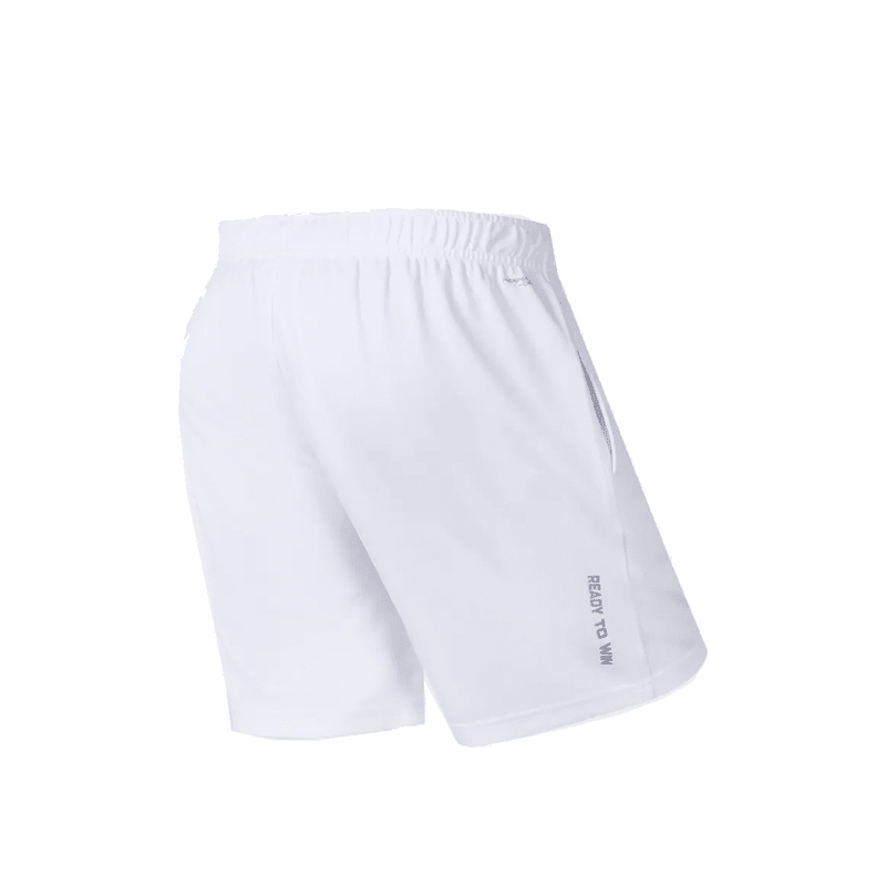 VICTOR R-65205 Unisex Badminton Shorts – Bright White (A) - Gem Sports