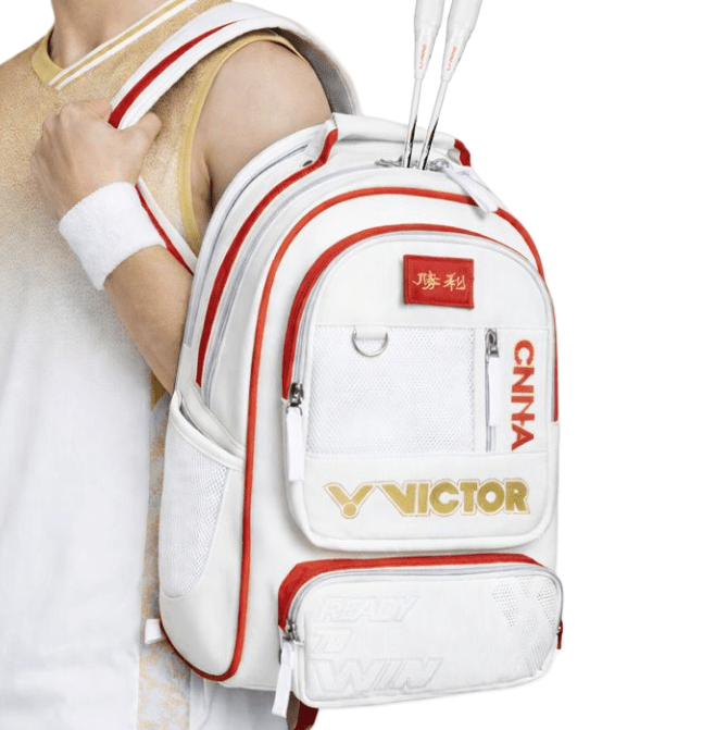 VICTOR Sports Backpack BR5042EX A - White - Gem Sports