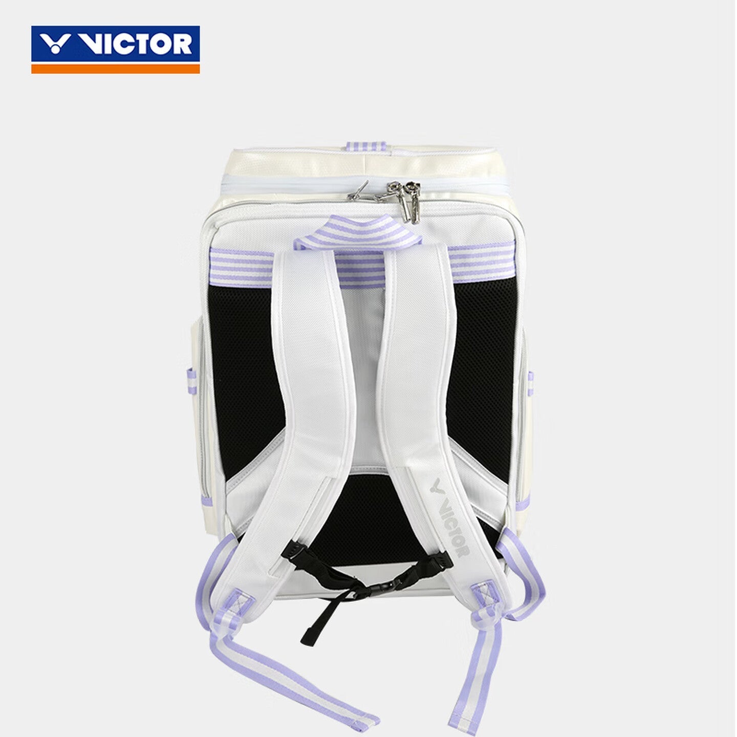 VICTOR Sports Backpack BR9016 AJ - White/Purple - Gem Sports