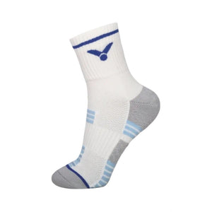 VICTOR Sports Socks SK1201 A - Bright White - Gem Sports