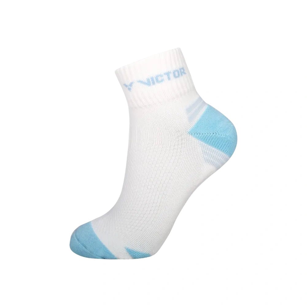 VICTOR Sports Socks SK1502 AM - White/Blue - Gem Sports