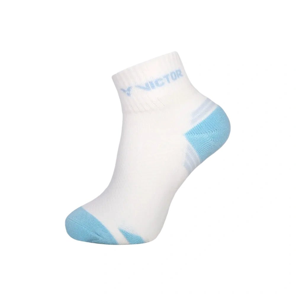 VICTOR Sports Socks SK2502 AM - White/Blue - Gem Sports
