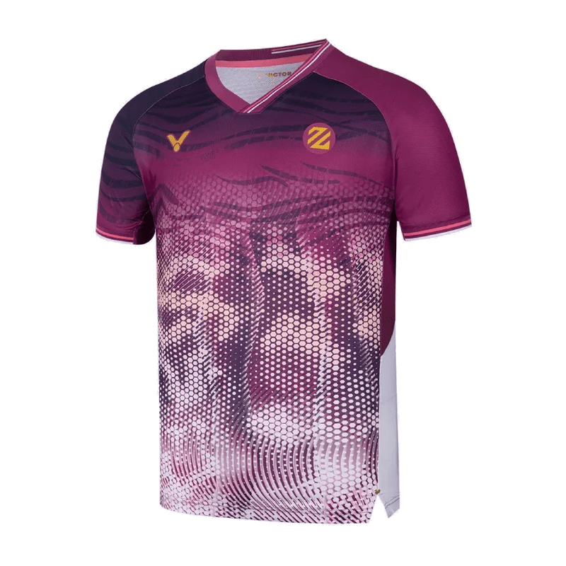 VICTOR T-65002 Unisex Badminton T-Shirt – Boysenberry (J) - Gem Sports