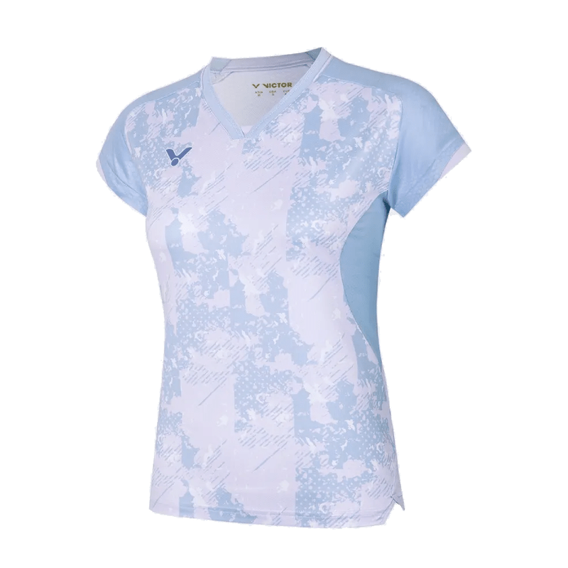 VICTOR T-66000 Women’s Badminton T-Shirt – Lavender (T) - Gem Sports