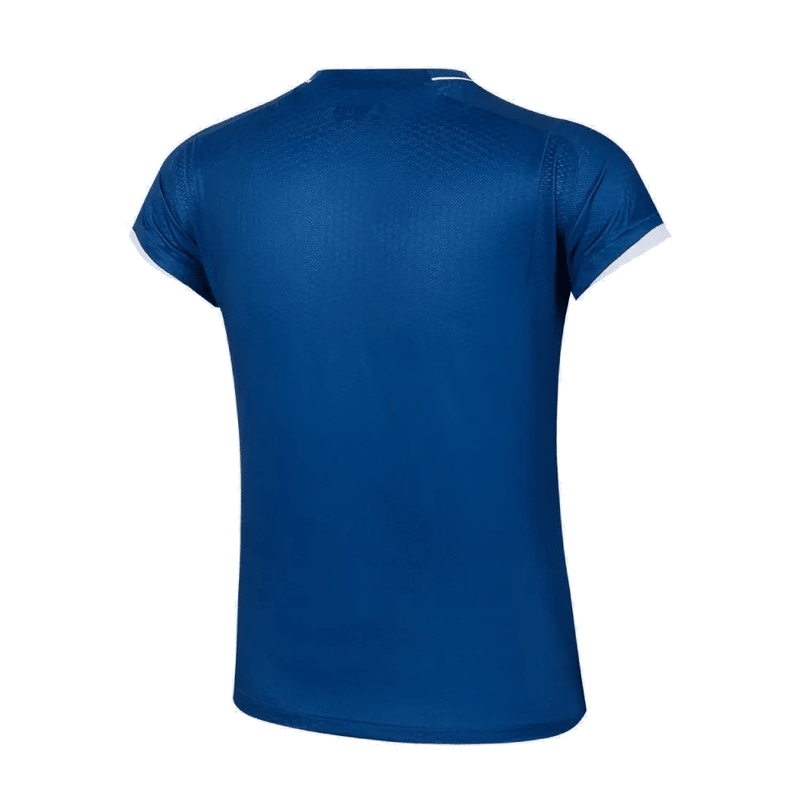 VICTOR T-66000 Women’s Badminton T-Shirt – Steel Gray Blue (B) - Gem Sports