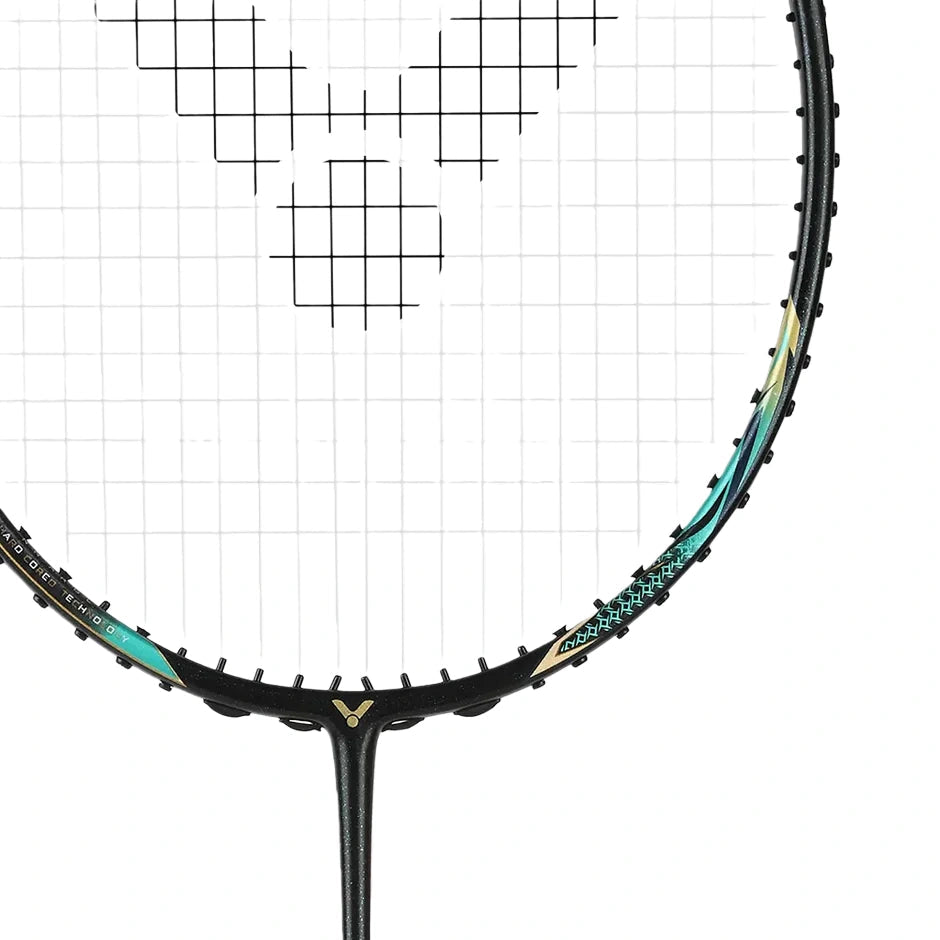 VICTOR Thruster - F Claw Ultra CX Badminton Racquet – Unstrung & Free Grip - Gem Sports