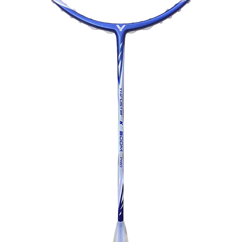 Victor Thruster K Boom Pro (Azure) 4U/G5 Badminton Racquet – Strung & Free Grip - Gem Sports