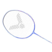 Victor Thruster K Boom Pro (Pink/Purple) 5U/G6 Badminton Racquet – Strung & Free Grip - Gem Sports