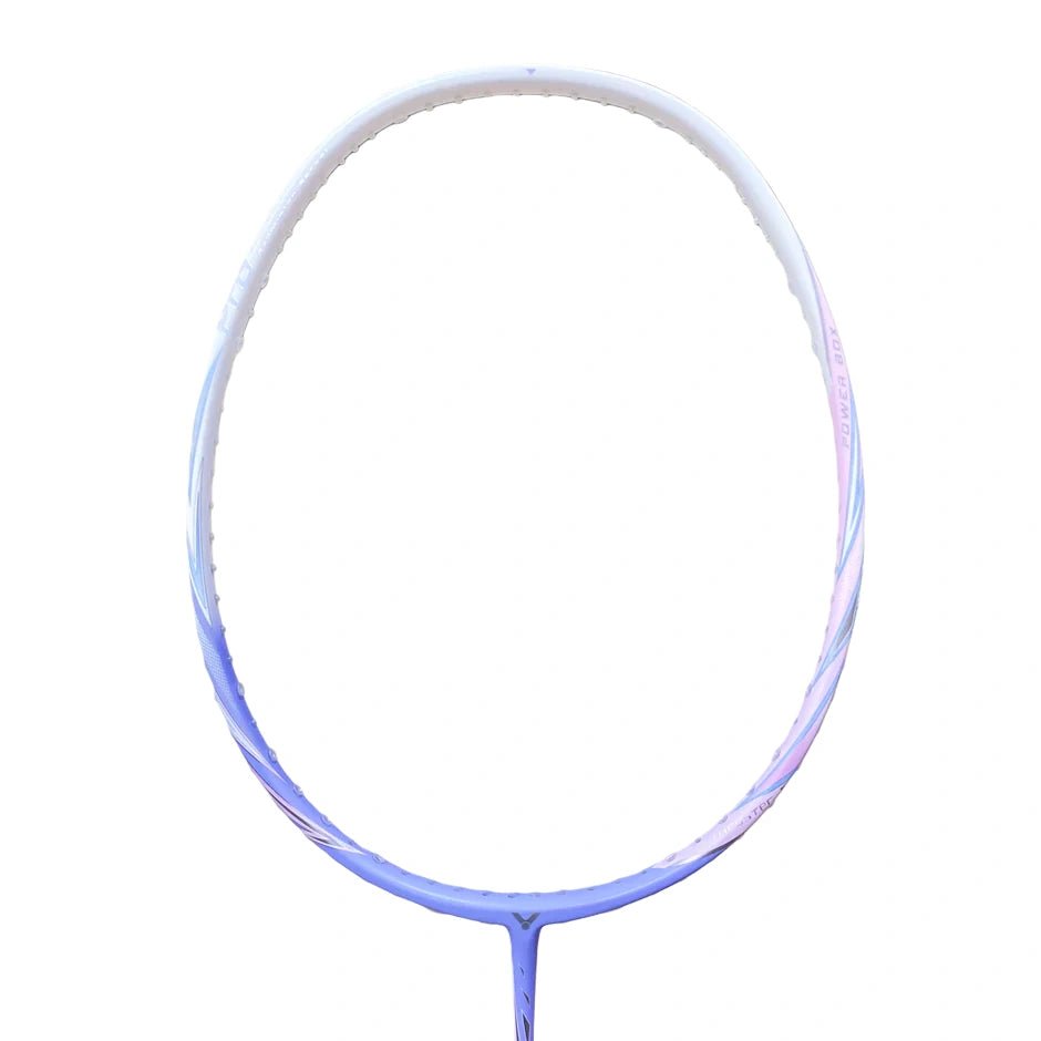 Victor Thruster K Boom Pro (Pink/Purple) 5U/G6 Badminton Racquet – Strung & Free Grip - Gem Sports