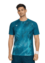 VICTOR Tournament Series Unisex Knitted T-Shirt T - 55000TD G – Green (Fan Edition) - Gem Sports