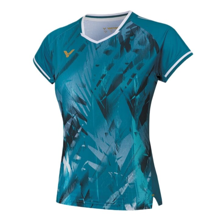 VICTOR Tournament Series Women's Knitted T-Shirt T - 56000 G - Green - Gem Sports