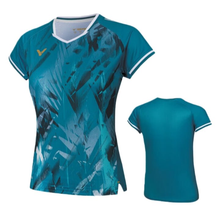 VICTOR Tournament Series Women's Knitted T-Shirt T - 56000 G - Green - Gem Sports