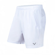 VICTOR TRAINING Series Unisex Shorts R - 50202 - A White - Gem Sports