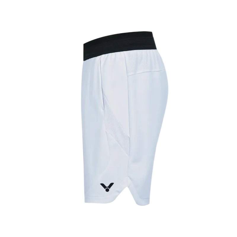 VICTOR Unisex Knitted Shorts R - 60200 A - White - Gem Sports