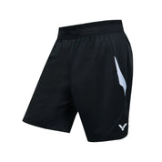 VICTOR Unisex Knitted Shorts R - 60200 C - Black - Gem Sports