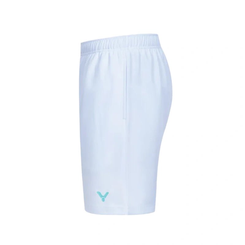 VICTOR Unisex Knitted Shorts R - 60203 A - White - Gem Sports