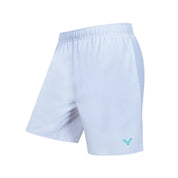 VICTOR Unisex Knitted Shorts R - 60203 A - White - Gem Sports