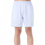 VICTOR Unisex Knitted Shorts R - 60203 A - White - Gem Sports
