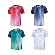 VICTOR Unisex Knitted T-Shirt (Fan Edition) T - 60002TD F - Medieval Blue - Gem Sports