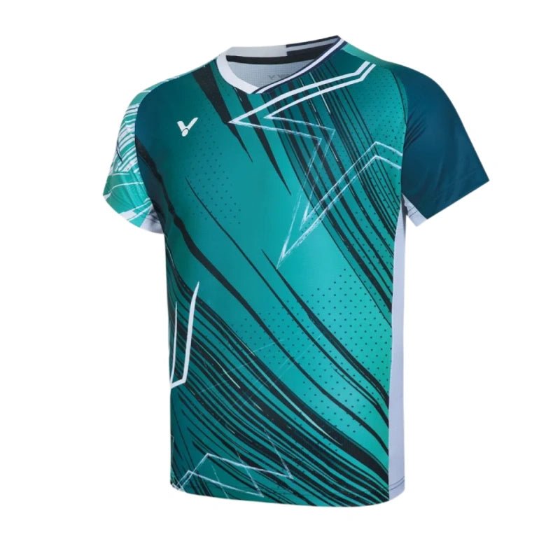 VICTOR Unisex Knitted T-Shirt (Game Series) T - 60013 B - Beacon Blue - Gem Sports