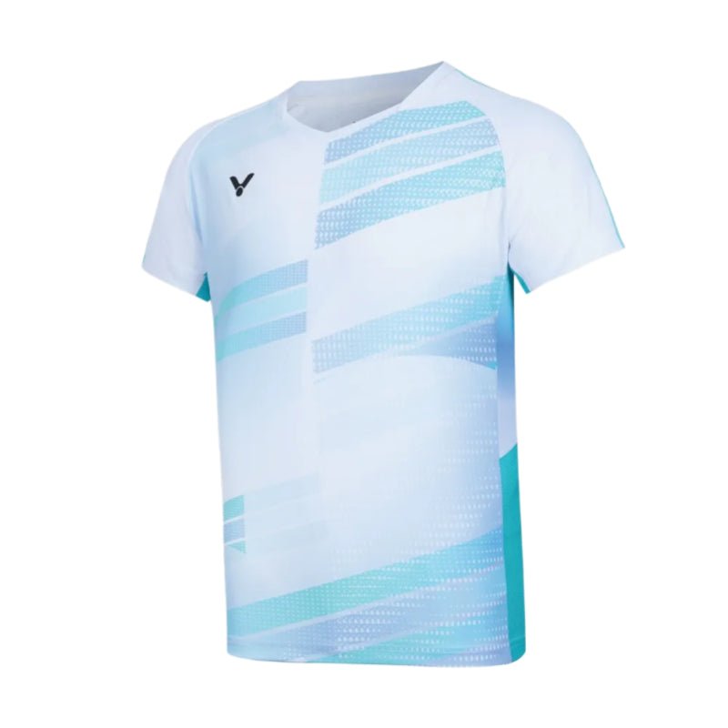 VICTOR Unisex Knitted T-Shirt (Game Series) T - 60018 A - White - Gem Sports
