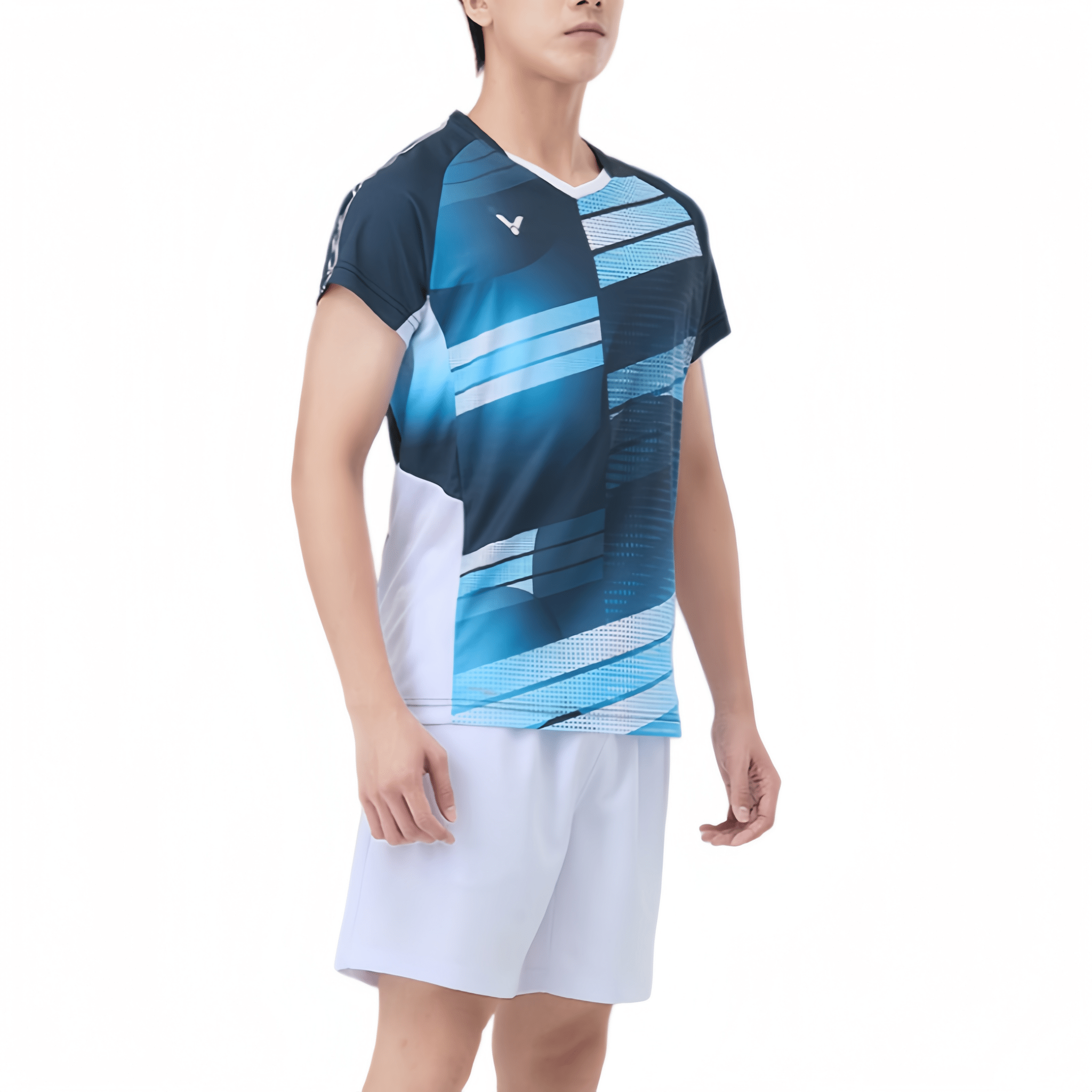 VICTOR Unisex Knitted T-Shirt (Game Series) T - 60018 C - Black - Gem Sports