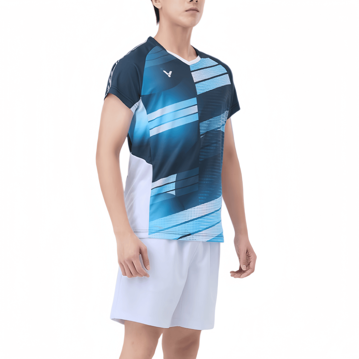 VICTOR Unisex Knitted T-Shirt (Game Series) T - 60018 C - Black - Gem Sports
