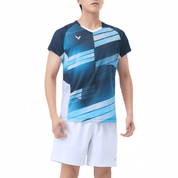 VICTOR Unisex Knitted T-Shirt (Game Series) T - 60018 C - Black - Gem Sports