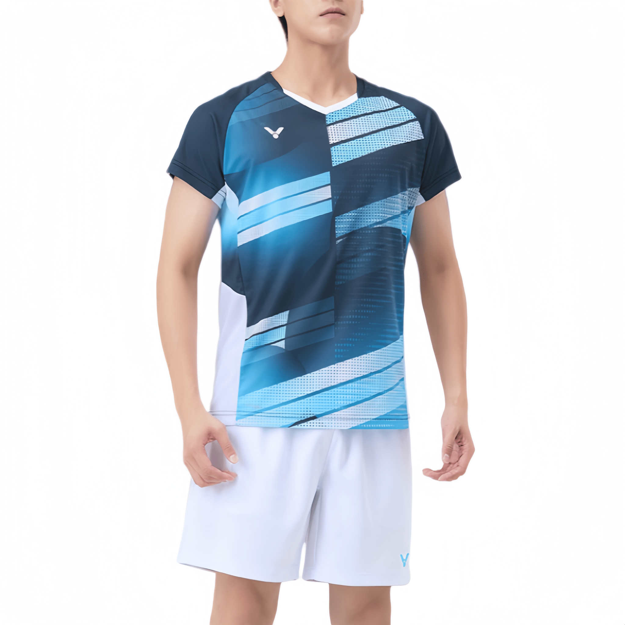 VICTOR Unisex Knitted T-Shirt (Game Series) T - 60018 C - Black - Gem Sports