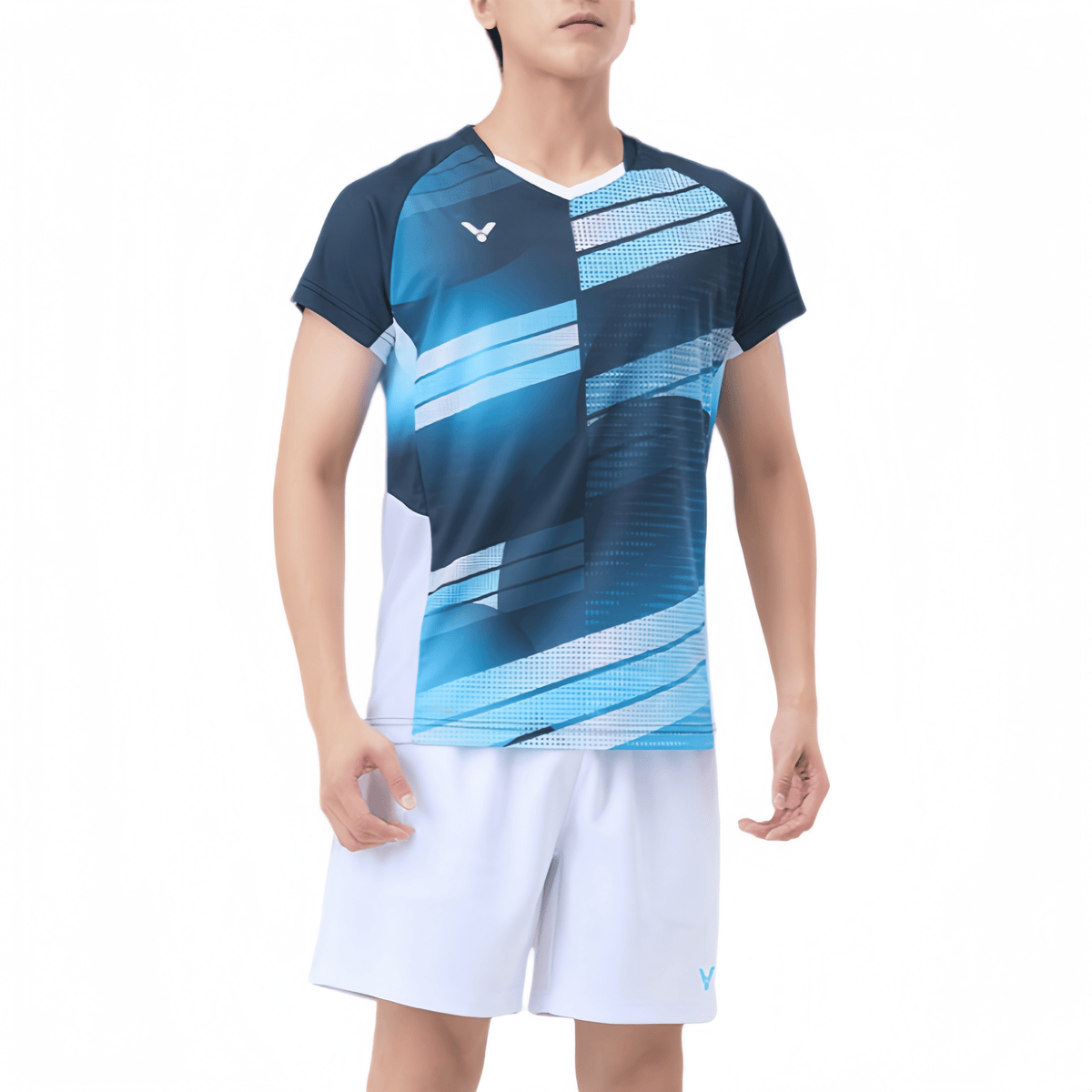 VICTOR Unisex Knitted T-Shirt (Game Series) T - 60018 C - Black - Gem Sports