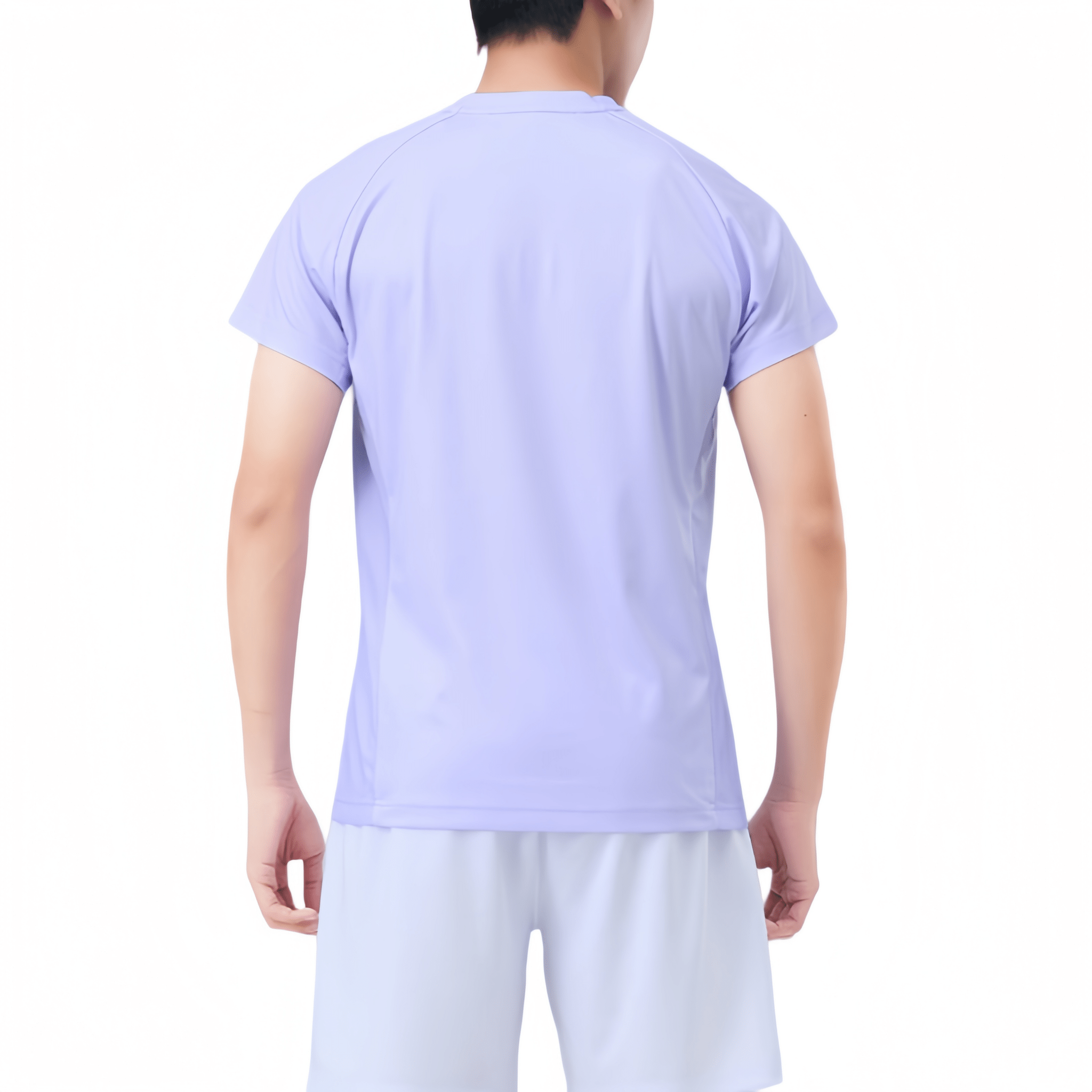 VICTOR Unisex Knitted T-Shirt (Game Series) T - 60019 T - Pastel Lilac - Gem Sports