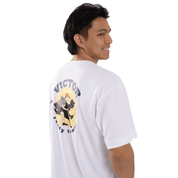 VICTOR Unisex Knitted T-Shirt T - 60026 A - White - Gem Sports