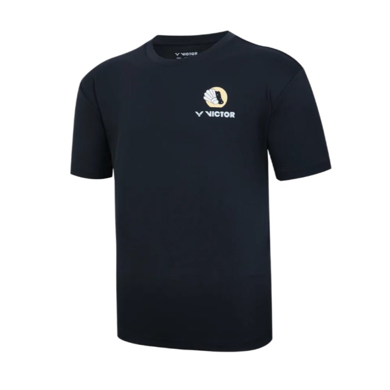 VICTOR Unisex Knitted T-Shirt T - 60026 C - Black - Gem Sports