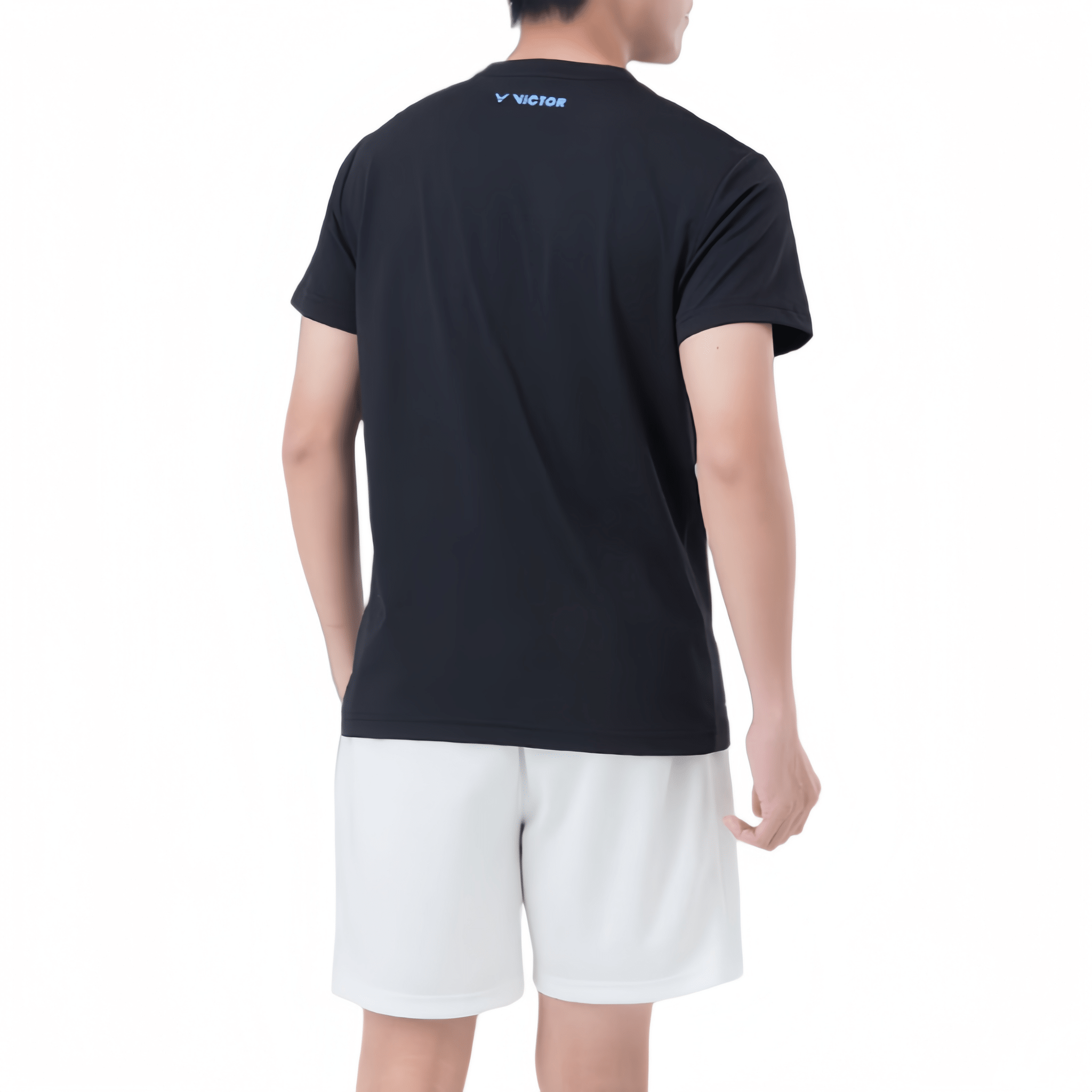 VICTOR Unisex Knitted T-Shirt T - 60028 C - Black - Gem Sports