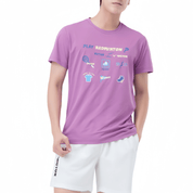 VICTOR Unisex Knitted T-Shirt T - 60028 J - Mulberry - Gem Sports