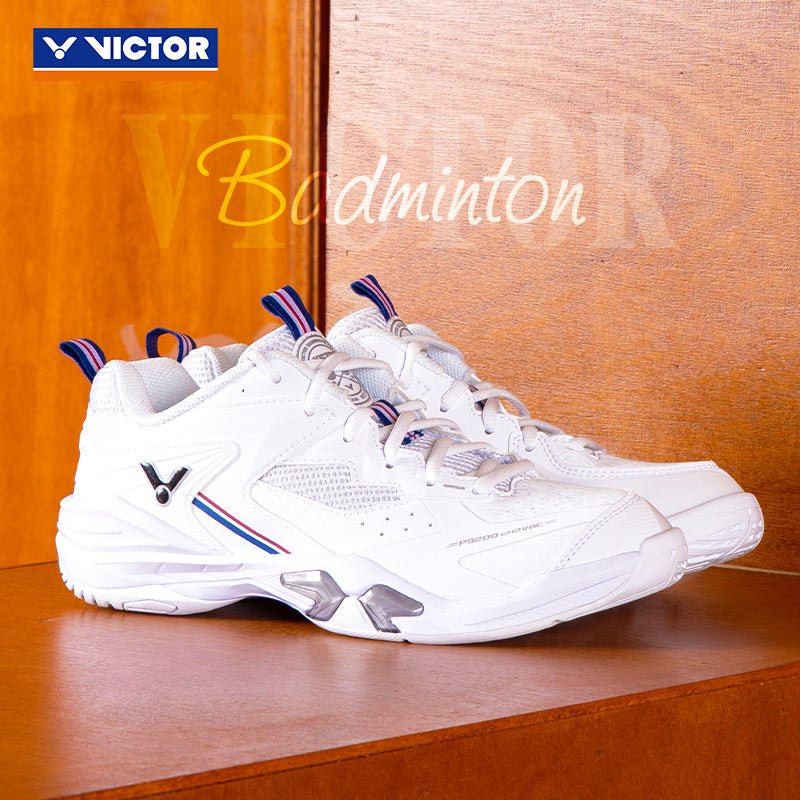 VICTOR VBC P9200cHPVBC UNISEX Badminton Shoes - A (Bright White) - Gem Sports