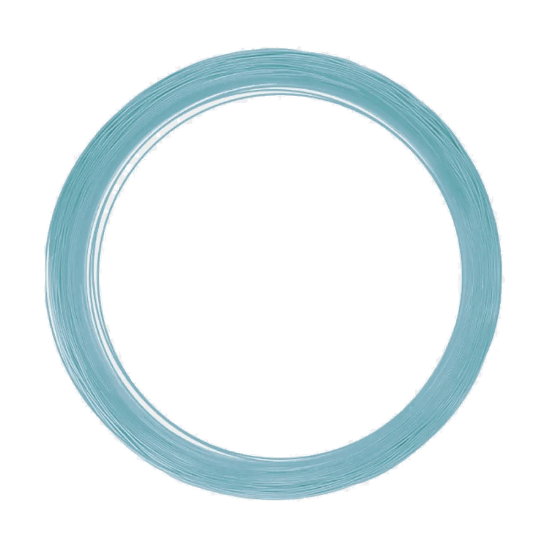 VICTOR VBS-61 High Resilience 0.61mm Badminton String Reel (200m) - Light Blue - Gem Sports