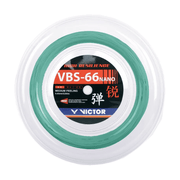 VICTOR VBS-66N Nano High Resilience 0.66mm Badminton String Reel (200m) - Patina Green - Gem Sports