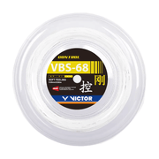 VICTOR VBS-68 Control 0.68mm Badminton String Reel (200m) - White - Gem Sports