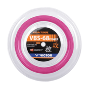 VICTOR VBS-68 POWER Control 0.68mm Badminton String Reel (200m) - Pink - Gem Sports