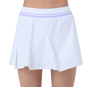 VICTOR Women's Woven Skirt K - 61302 A - White - Gem Sports