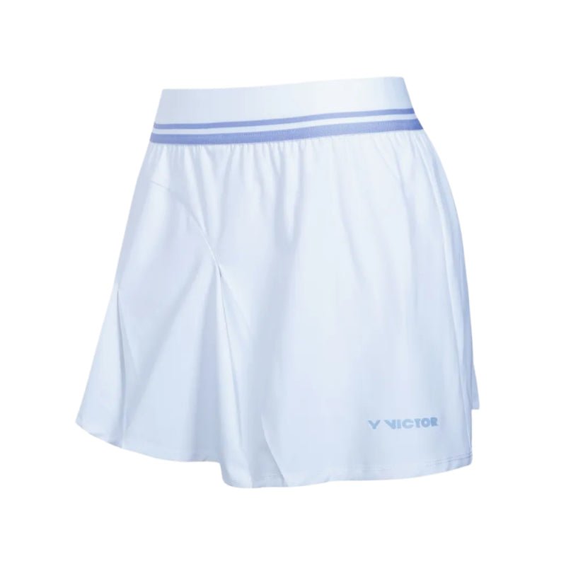 VICTOR Women's Woven Skirt K - 61302 A - White - Gem Sports
