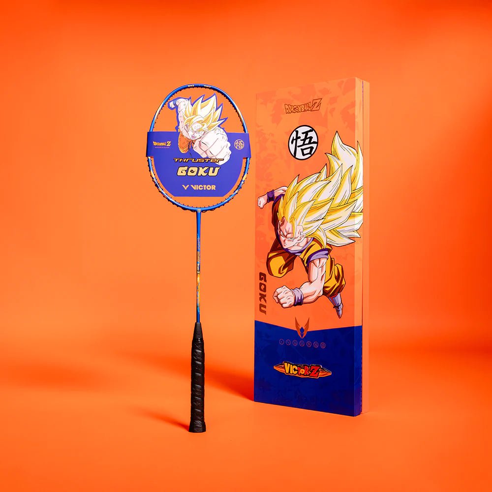 VICTOR x Dragon Ball Z Badminton Racquet Gift Box (TK - GOKU - GB) 4U/G6 – Unstrung & Free Grip - Gem Sports