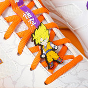 VICTOR x Dragon Ball Z Shoelace Charms - PG4002DBZ - EX Yellow/Gold - Gem Sports