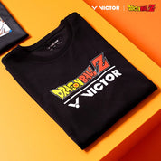 VICTOR x Dragon Ball Z Unisex Knitted T-Shirt - T - 502DBZ - C Black - Gem Sports
