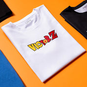VICTOR x Dragon Ball Z Unisex Knitted T-Shirt - T - 503DBZ - A White - Gem Sports