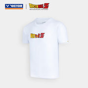 VICTOR x Dragon Ball Z Unisex Knitted T-Shirt - T - 503DBZ - A White - Gem Sports